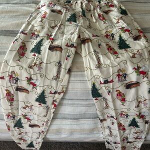 Hanna Andersson Grinch Holiday Print Pajama Pants